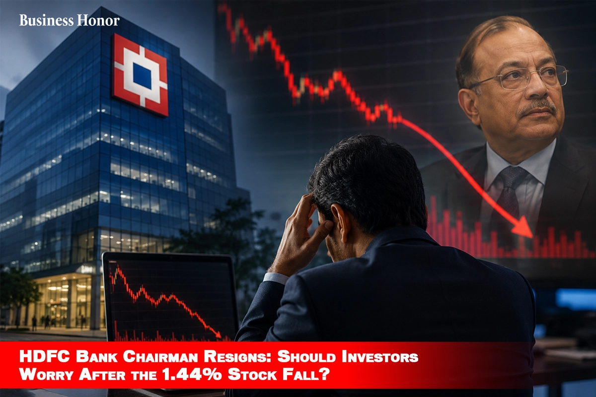 HDFC Bank Chairman Resigns: Should Investors Worry After the 1.44% Stock Fall?